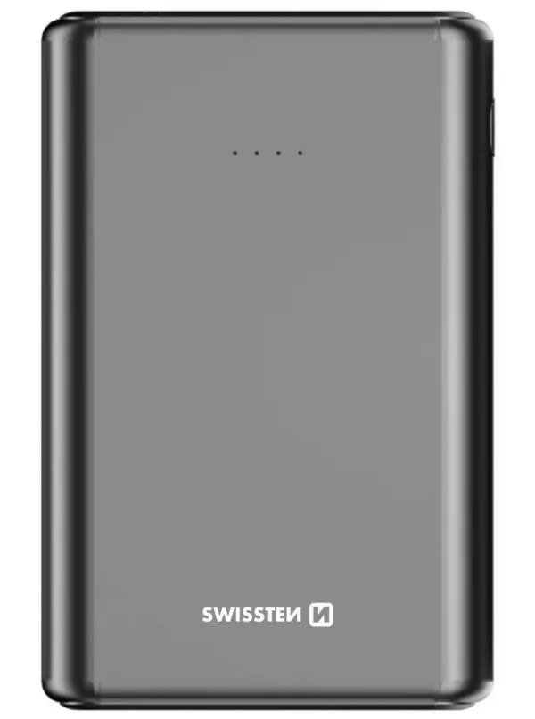 Swissten power line power bank 5000 mah 10w black