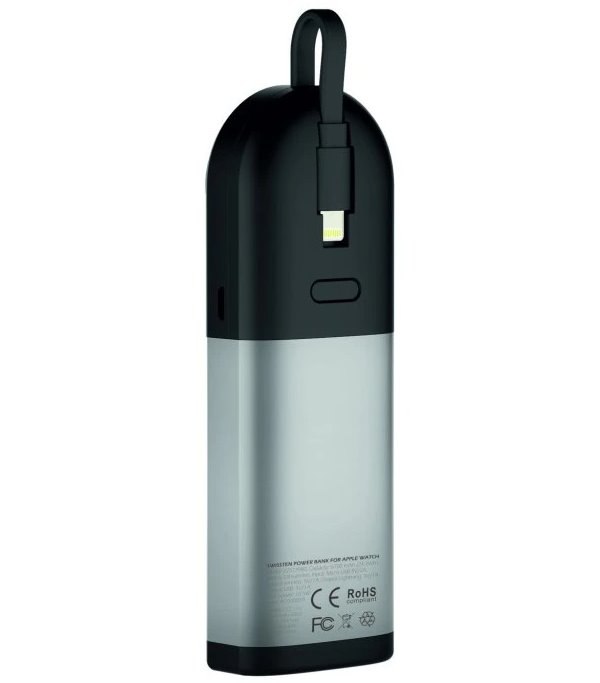 SWISSTEN 2in1 APPLE WATCH MFi POWER BANK 6700 mAh