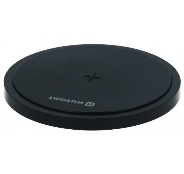 Swissten wireless nabíječka 15w černá