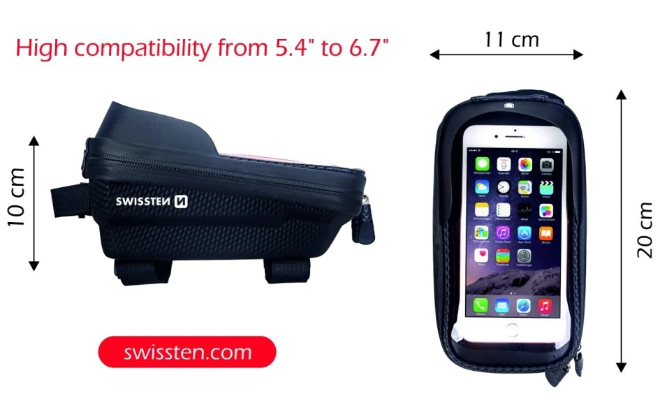 Swissten vodotěsné pouzdro na koloč. 1