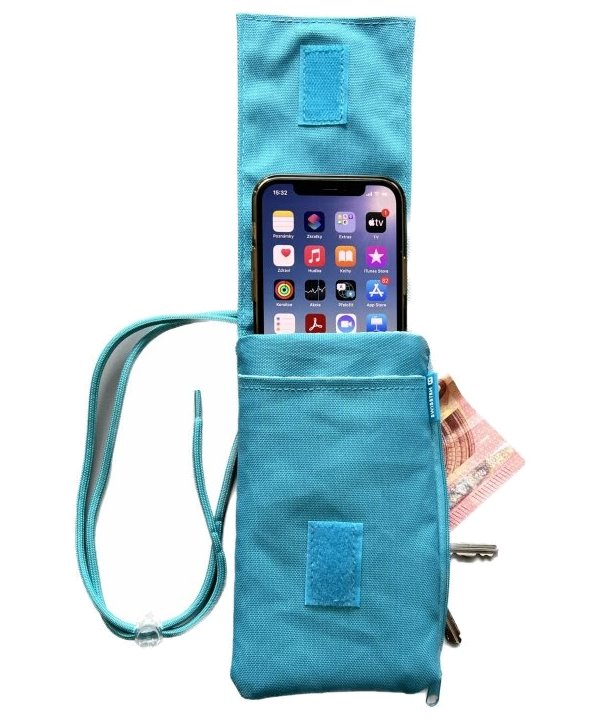 Swissten pouzdro pocket 6,8" modré