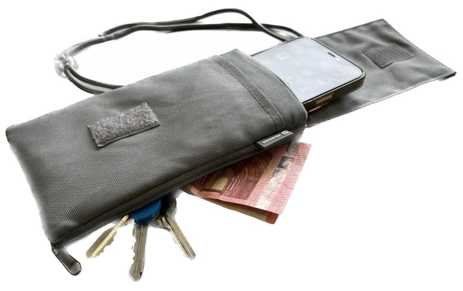 Swissten pouzdro pocket 6,8" šedé