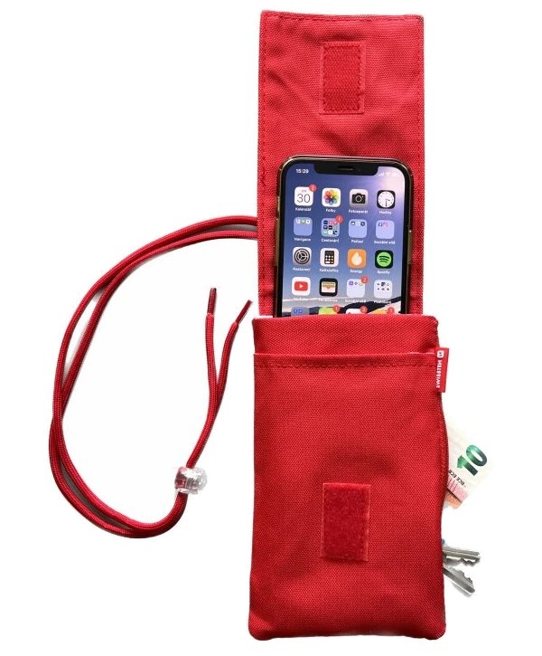 Swissten pouzdro pocket 6,8" červené