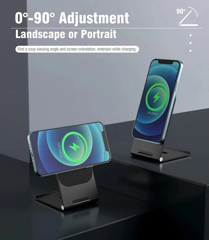 Swissten bezdrátová nabíječka ultra tenká (kompatibilní s magsafe)