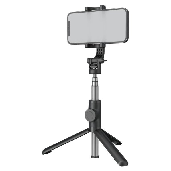 Swissten bluetooth selfie stick aluminum tripod pro