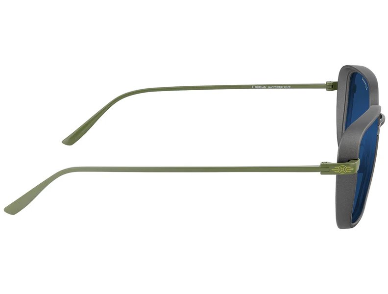 GUNNAR kancelářske/herní brýle FALLOUT VAULT 33 /GUNMETAL-OLIVE / * sluneční skla * BLF 90 * NATURAL focus