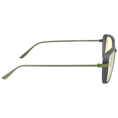 GUNNAR kancelářske/herní brýle FALLOUT VAULT 33 /GUNMETAL-OLIVE / * jantárová skla * BLF 65 * GUNNAR focus