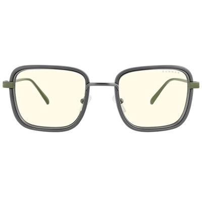 GUNNAR kancelářske/herní brýle FALLOUT VAULT 33 /GUNMETAL-OLIVE / * čirá skla * BLF 35 * GUNNAR focus