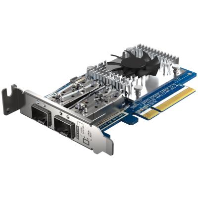 QNAP QXG-25G2SF-CX6   síťová karta 25GbE (2porty) PCIe karta; nízký profil; PCIe Gen4 x8