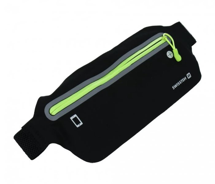 Swissten pouzdrowaist bag černé