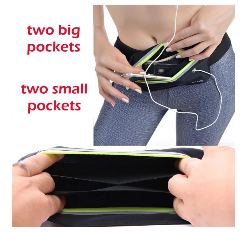 Swissten pouzdrowaist bag černé