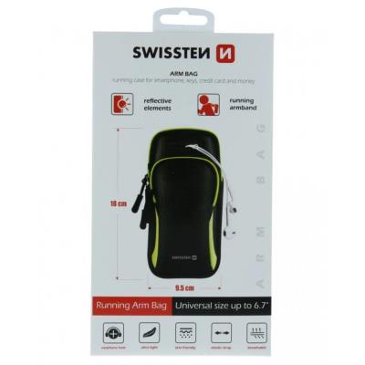 Swissten pouzdro armbag case černé