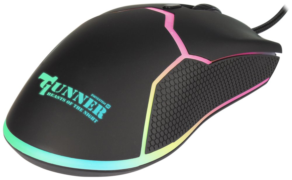 Swissten herní myš gunner