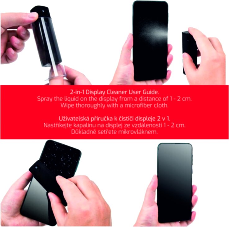 Swissten čistič displejů 2v1