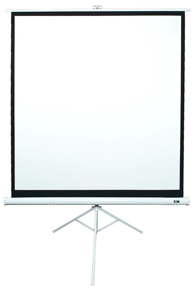 ELITE SCREENS plátno mobilní trojnožka 85" (215,9cm)/ 1:1/ 152,4×152,4cm/ gain 1.1/ case bílý