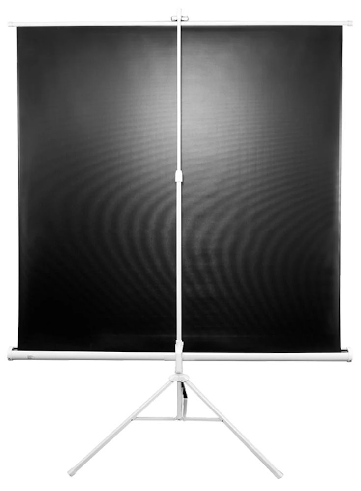ELITE SCREENS plátno mobilní trojnožka 85" (215,9cm)/ 1:1/ 152,4×152,4cm/ gain 1.1/ case bílý