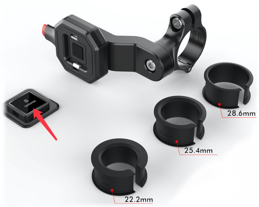 Swissten easy lock bike