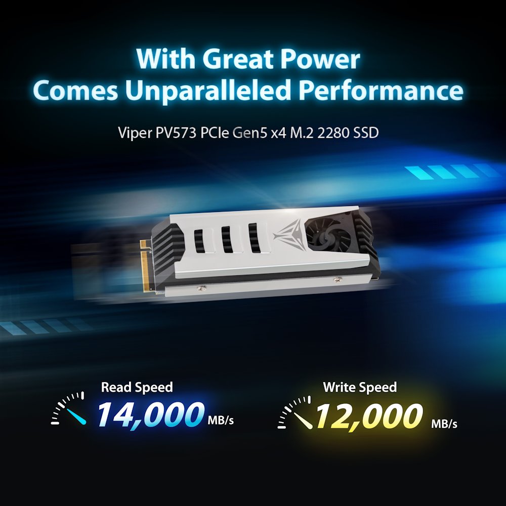 PATRIOT VIPER PV573 2TB SSD / Interní / M.2 PCIe Gen5 x4 NVMe / 2280 /