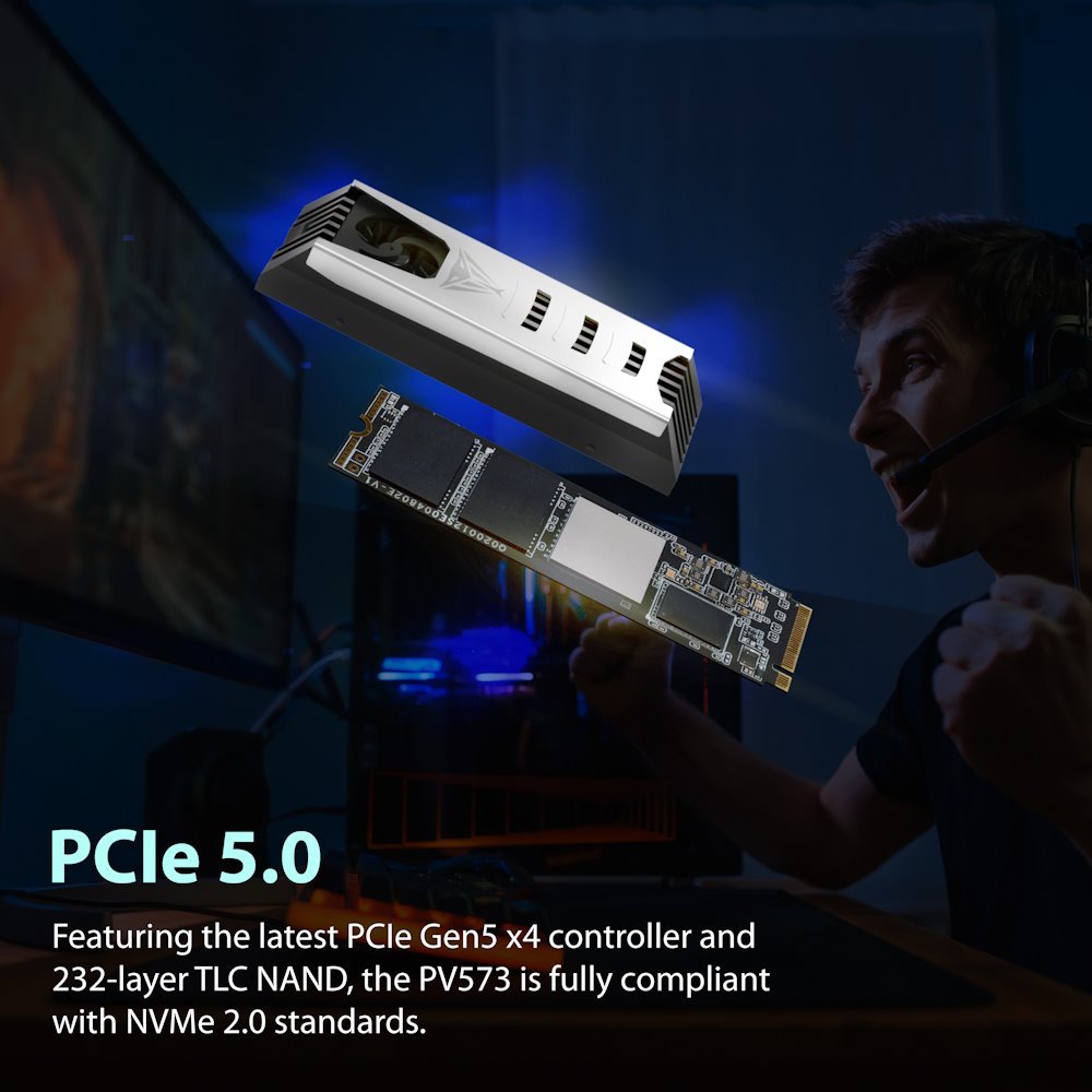 PATRIOT VIPER PV573 4TB SSD / Interní / M.2 PCIe Gen5 x4 NVMe / 2280 /