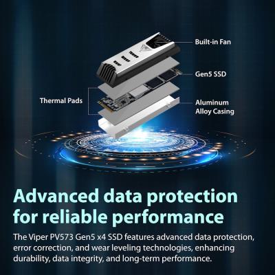 PATRIOT VIPER PV573 4TB SSD / Interní / M.2 PCIe Gen5 x4 NVMe / 2280 /