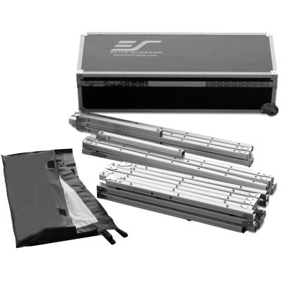 ELITE SCREENS plátno mobilní stativ 150" (381cm)/ 4:3/ 228,6×304,8cm/ gain 1.1/ CineWhite