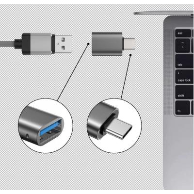 Swissten otg adapter usb-c(m)/usb-a(f)