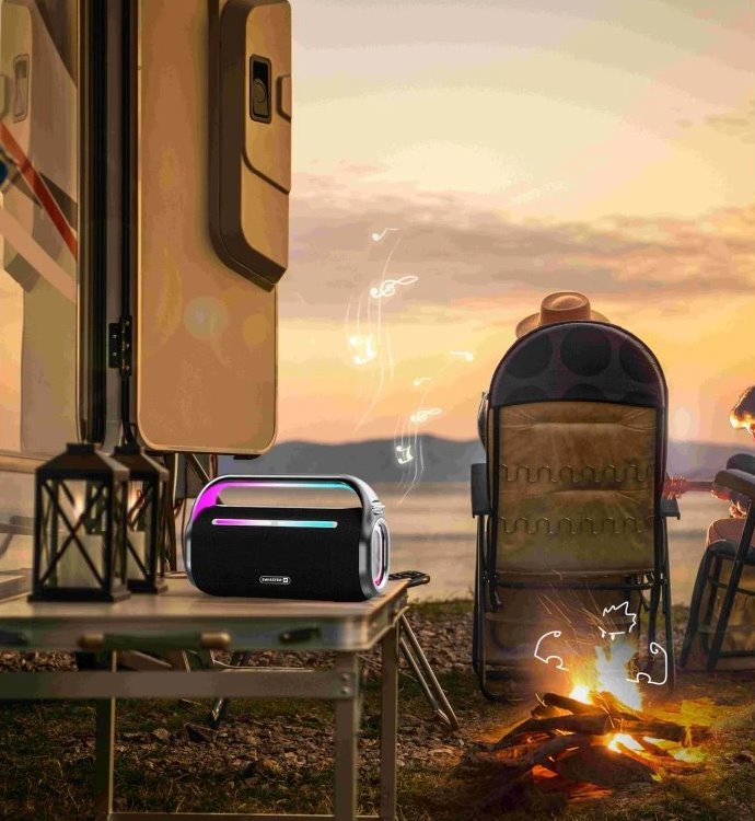 Swissten bluetooth reproduktor harmony 80w černý