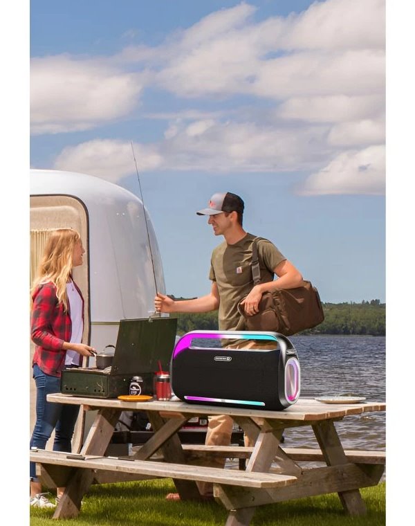 Swissten bluetooth reproduktor harmony 200w černý