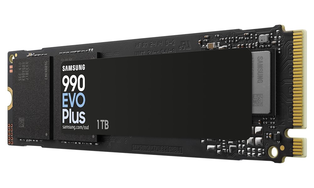SAMSUNG 990 EVO Plus 1TB SSD / M.2 2280 / PCIe 5.0 x2 NVMe / Interní