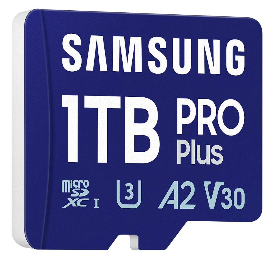SAMSUNG PRO Plus MicroSDXC 1TB + SD Adaptér / CL10 UHS-I U3 / A2 / V30