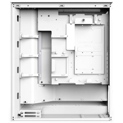 NZXT skříň H7 Flow RGB edition / ATX / 1x360mm RGB core fan/ USB-C / 2x USB / proskl. bočnice / mesh panel / RGB / bílá