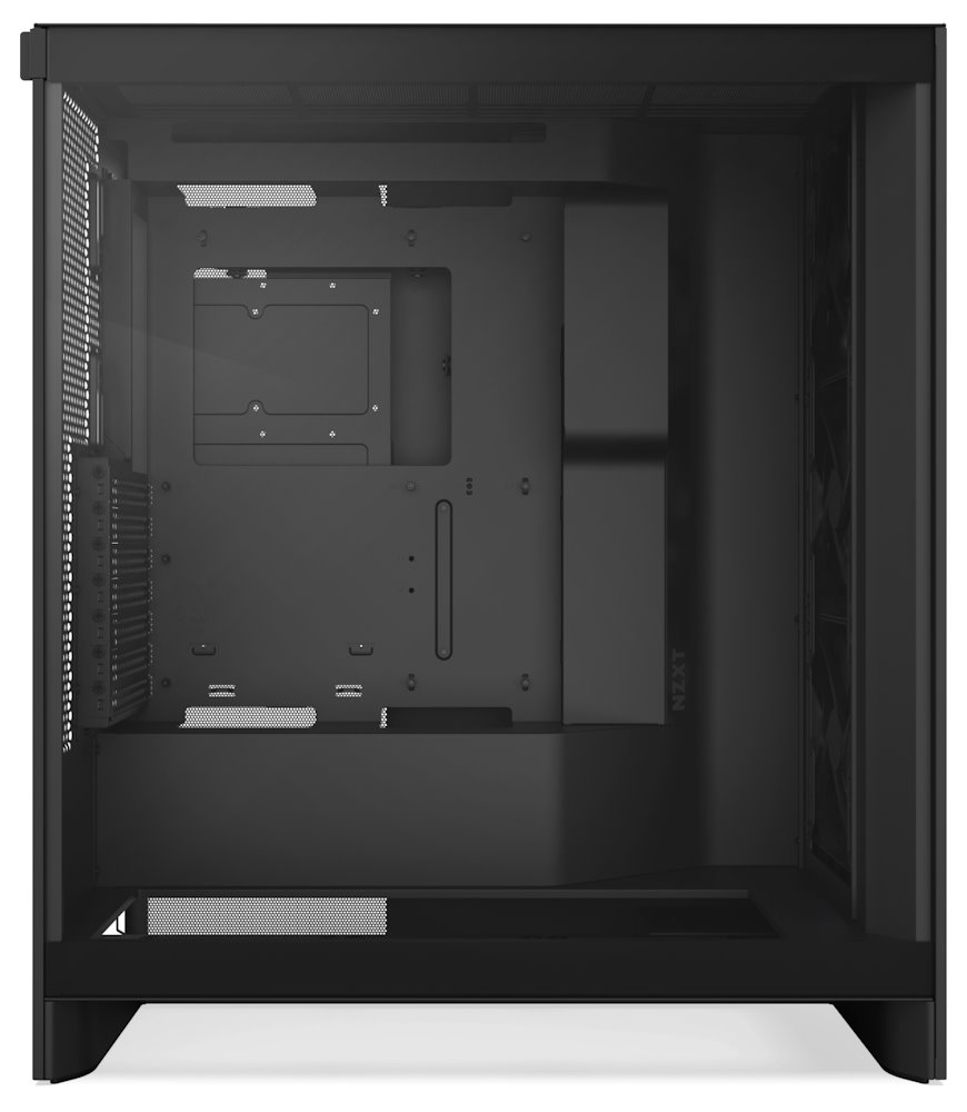 NZXT skříň H7 Flow edition / ATX / 3x 120 mm fan / USB-C / 2x USB / prosklená bočnice / mesh panel / černá