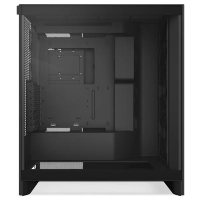 NZXT skříň H7 Flow edition / ATX / 3x 120 mm fan / USB-C / 2x USB / prosklená bočnice / mesh panel / černá