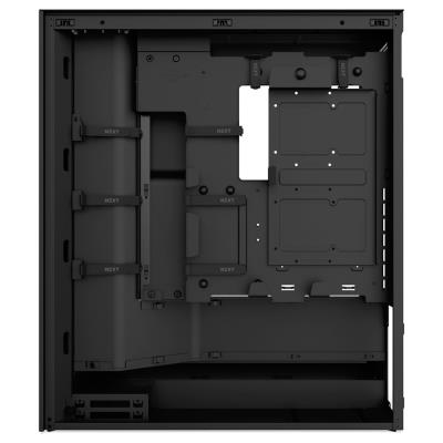 NZXT skříň H7 Flow edition / ATX / 3x 120 mm fan / USB-C / 2x USB / prosklená bočnice / mesh panel / černá