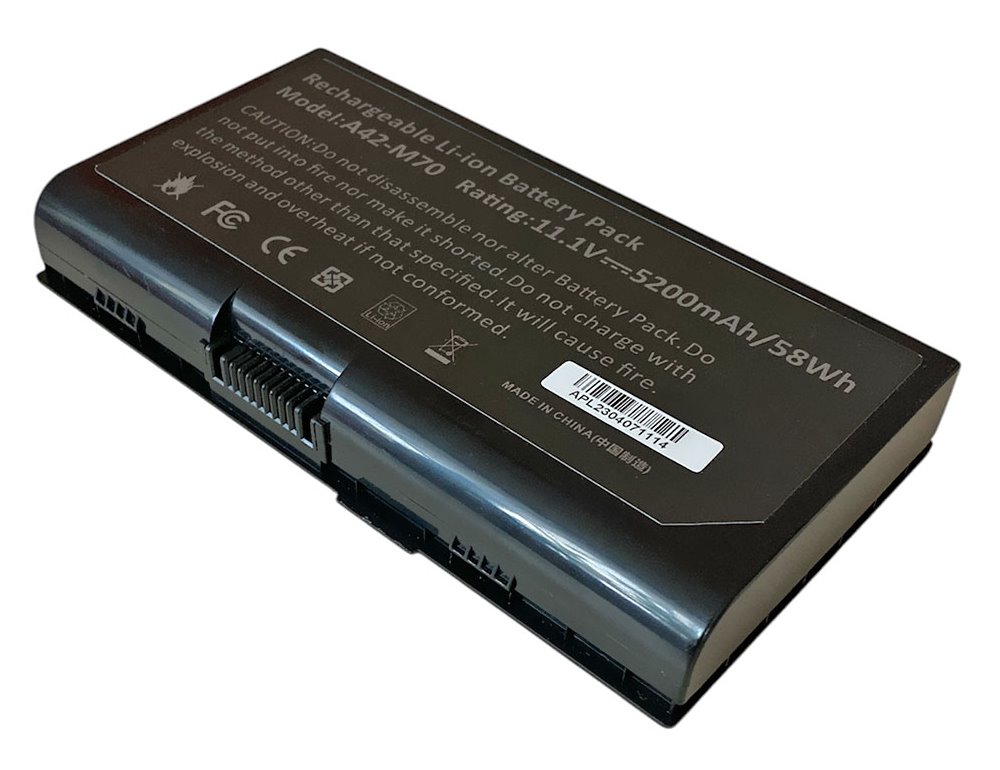 TRX baterie Asus/ 11.1V/ 5200mAh/ pro F70/ G71/ G72/ M70/ N70/ N90/ X71/ X72/ neoriginální