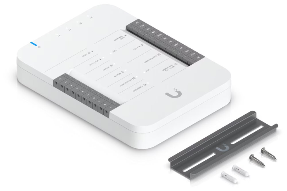 Ubiquiti UniFi Access Door Hub - Rozbočovač, 4x PoE Out, 1x PoE++ In