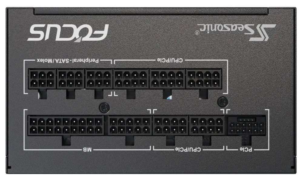 SEASONIC zdroj FOCUS GX-850 / SSR-850FX3 / ATX3.0 / akt. PFC / 135mm / modulární / 80+ Gold