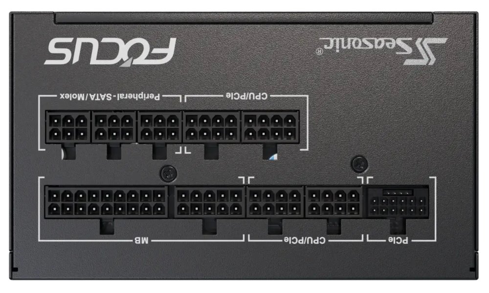 SEASONIC zdroj FOCUS GX-750 / SSR-750FX3 / ATX3.0 / akt. PFC / 135mm / modulární / 80+ Gold