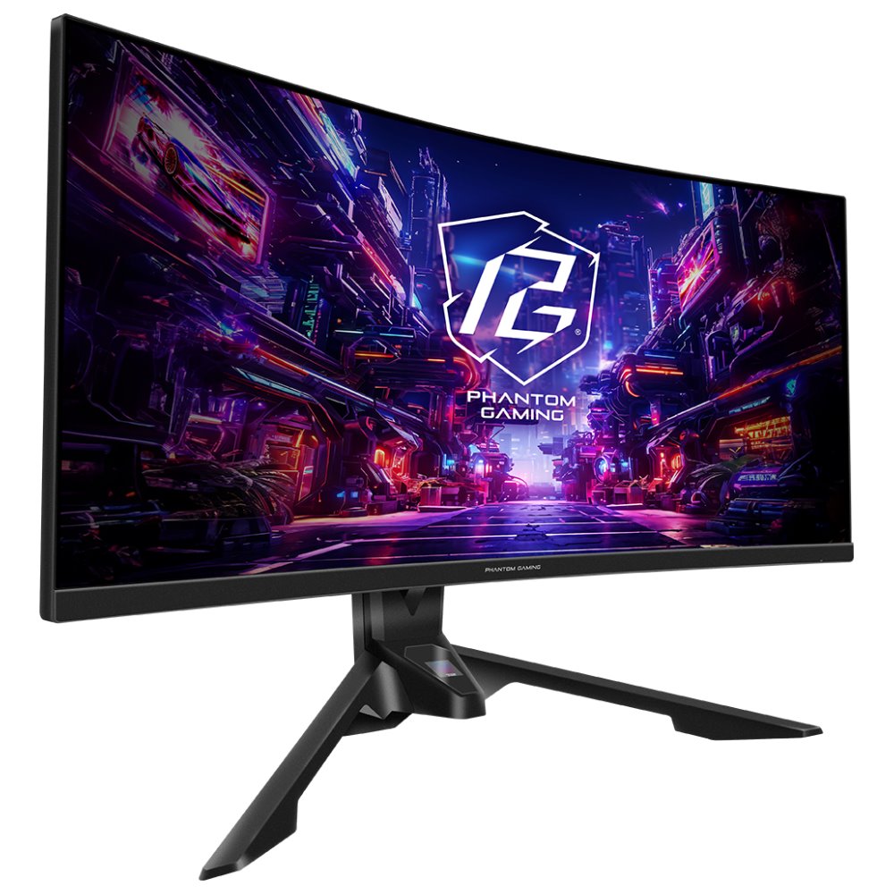Phantom Gaming by Asrock monitor PG34QRT2B  34" /VA/3440x1440/180Hz/ 500cd/m2/1ms/DP/2x HDMI/repro/VESA/wifi anténa