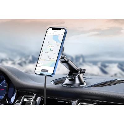 Swissten magnetický držák do auta s bezdrátovým nabíjením 15w dashboard (kompatibilní s magsafe)
