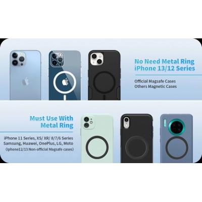 Swissten magnetický držák do auta s bezdrátovým nabíjením 15w dashboard (kompatibilní s magsafe)