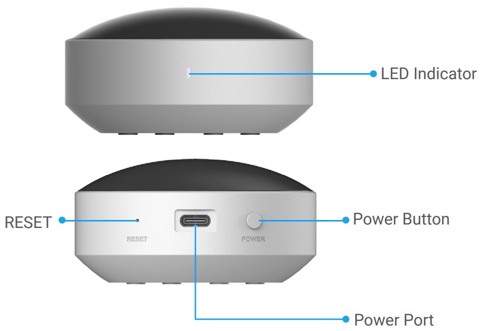 EZVIZ chytré infračervené dálkové ovládání T33