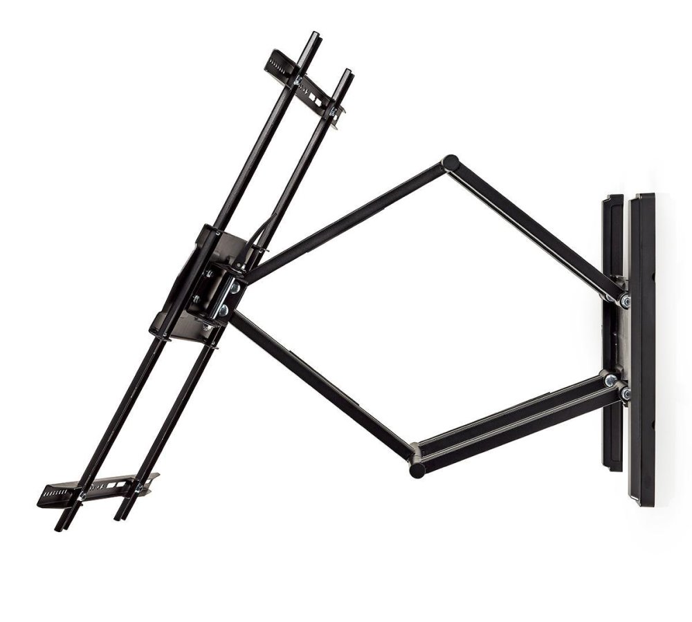NEDIS nástěnný TV držák/ 43 - 100"/ nosnost 70 kg/ polohovatelný/ ocel/ černý