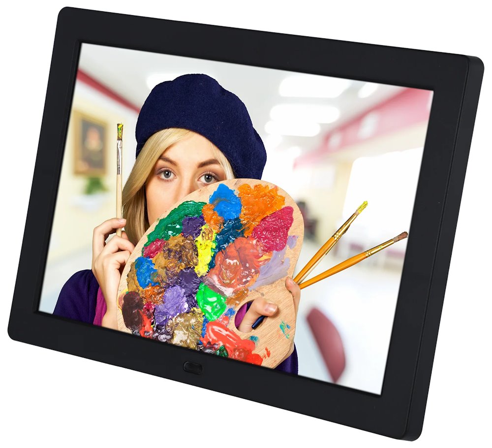 Rollei fotorámeček Degas DPF-880/ úhlopříčka 8"/ Černý