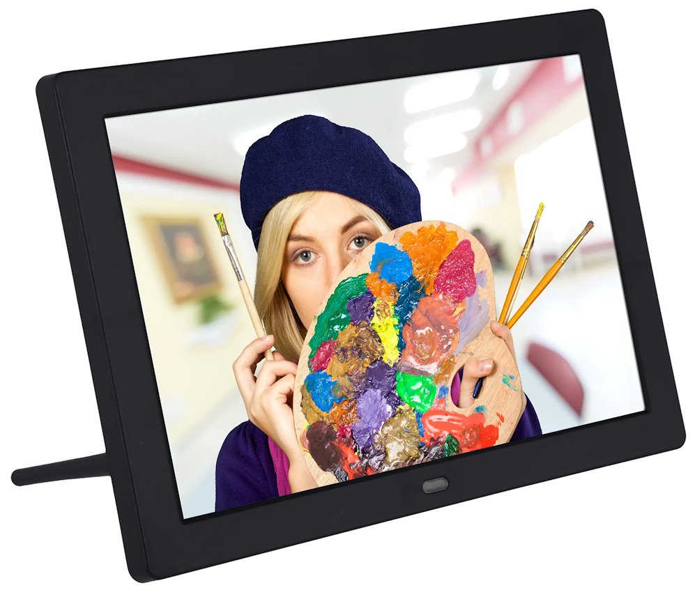 Rollei fotorámeček Degas DPF-880/ úhlopříčka 8"/ Černý