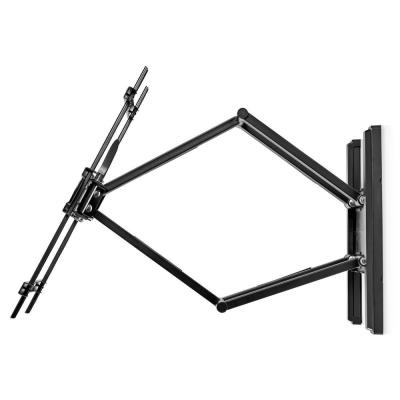 NEDIS nástěnný TV držák/ 37 - 80"/ nosnost 70 kg/ polohovatelný/ ocel/ černý