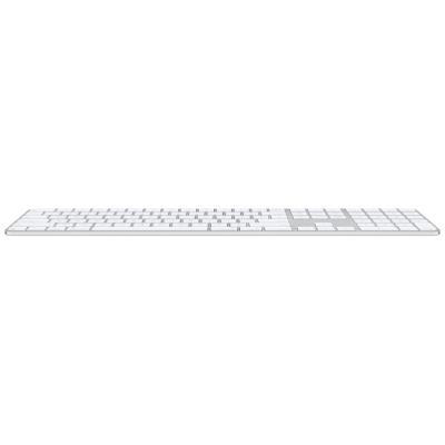 Apple Magic Keyboard s Touch ID (2024) / s Numerickou klávesnicí / Bílé klávesy / USB-C / bezdrátová / CZ Layout
