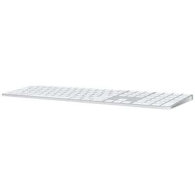 Apple Magic Keyboard s Touch ID (2024) / s Numerickou klávesnicí / Bílé klávesy / USB-C / bezdrátová / CZ Layout