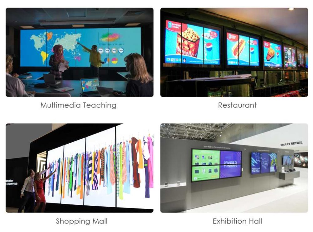 PremiumCord HDMI 1 vstup - 4 monitory, Video Wall controller, 8 zobrazovacích módů