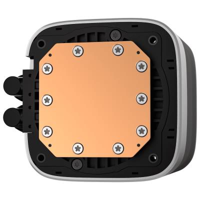 DEEPCOOL vodní chladič LP360 ARGB / 3x120mm ARGB fan / digitální display / černý